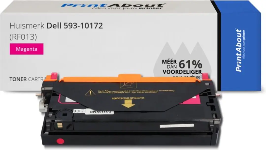 PrintAbout Dell RF013 Toner Magenta 9.000 - 593-10172