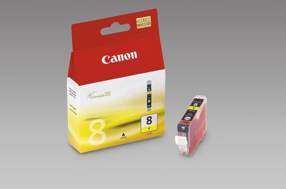 Canon CLI-8Y Geel Inktcartridge
