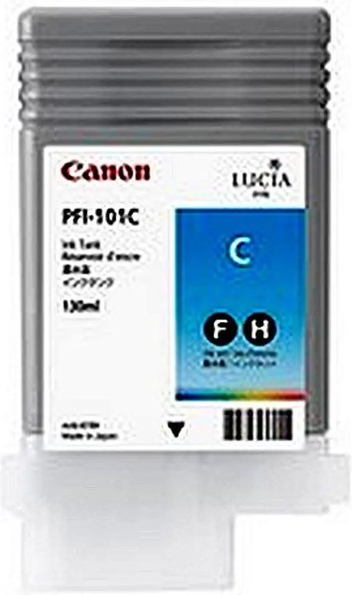 Canon PFI-101C Inktcartridge - Cyaan 130ml