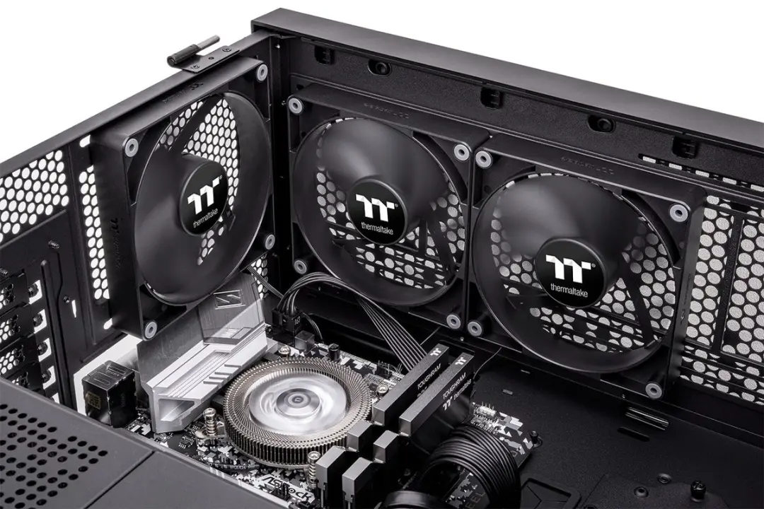 Thermaltake CT120 Ventilator Koeler 2x120mm PWM - Zwart