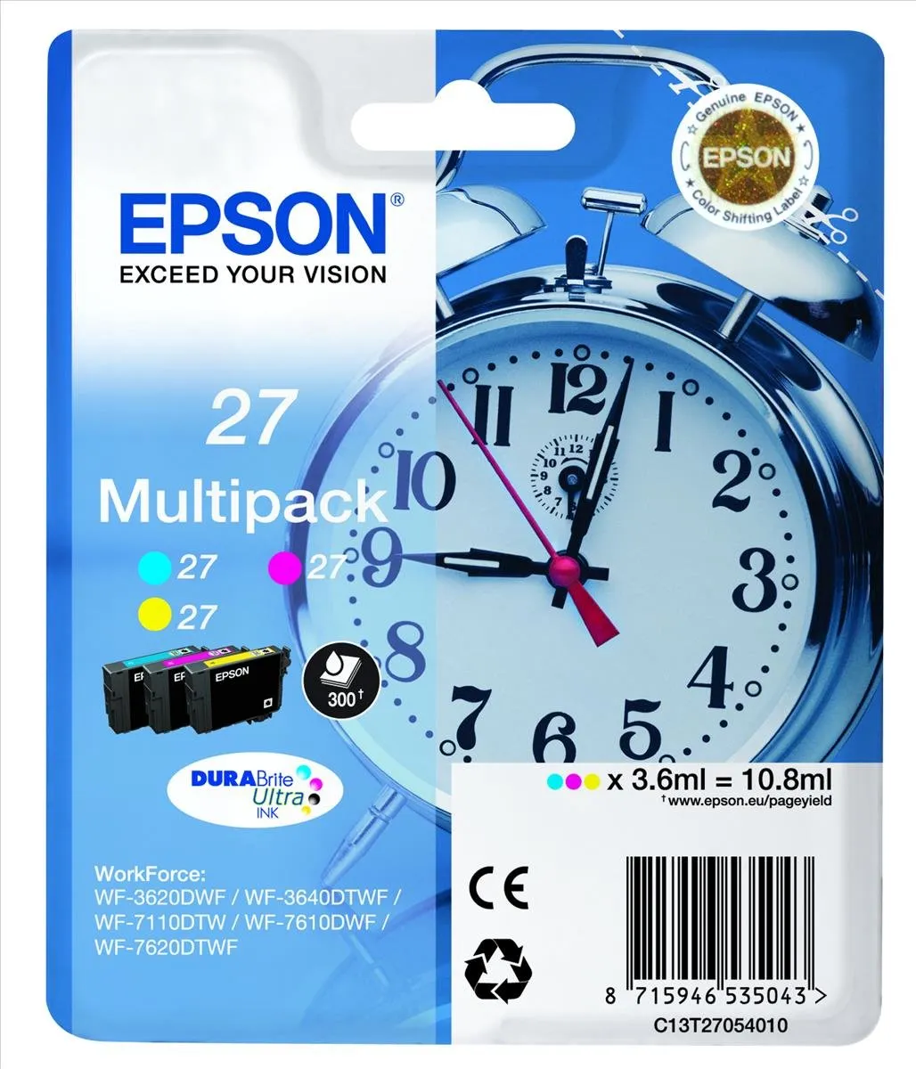 Epson 27 Multipack Inktcartridge - 1050 Stuks - Multi
