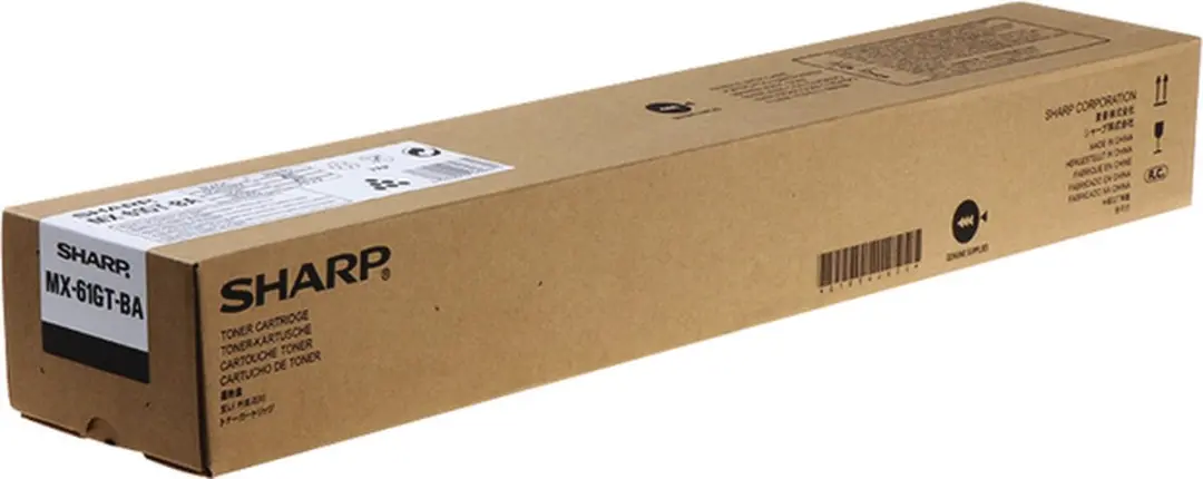 Sharp MX-61GTBA Tonercartridge - Zwart