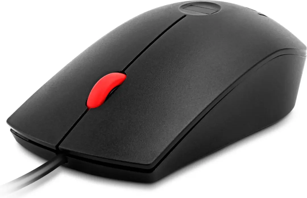 Lenovo 4Y51M03357 Muis - Ambidextrous - 1600 DPI - Zwart