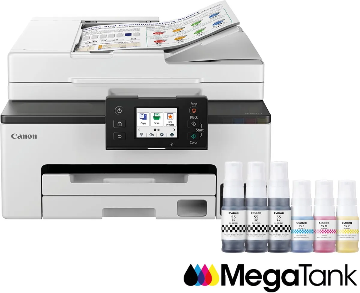 Canon MAXIFY GX2050 MegaTank All-in-One Printer - Grijs