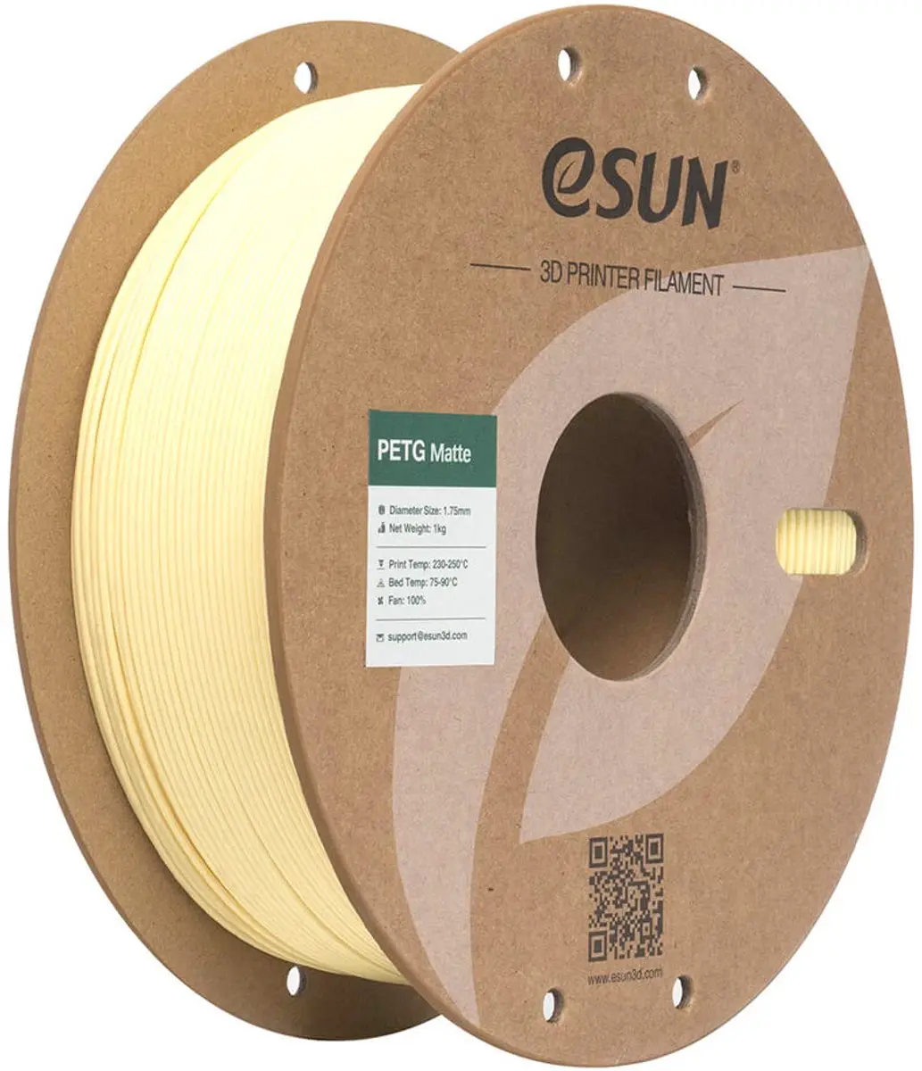 ESUN PETG Matte Almond Geel 1.75mm 1kg
