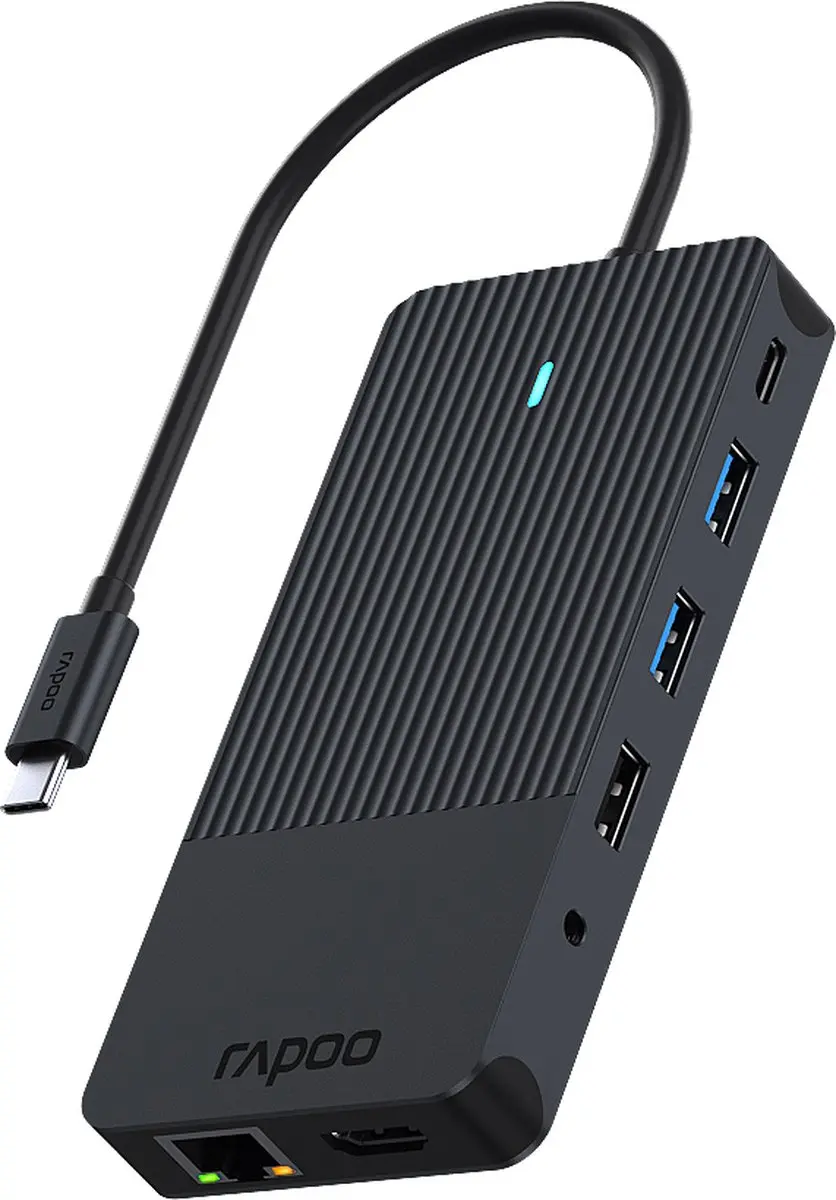 Rapoo UCM-2006 USB-C Multiport Adapter 12-in-1