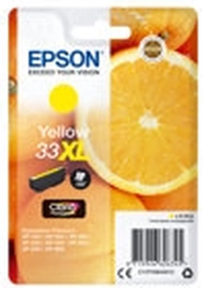 Epson C13T33644022 Geel XL Inktcartridge