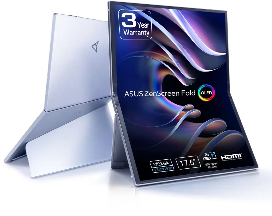 ASUS ZenScreen Fold OLED MQ17QH Monitor