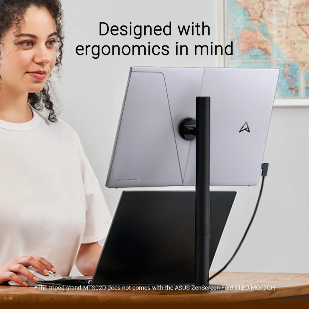 ASUS ZenScreen Fold OLED MQ17QH Monitor - 17