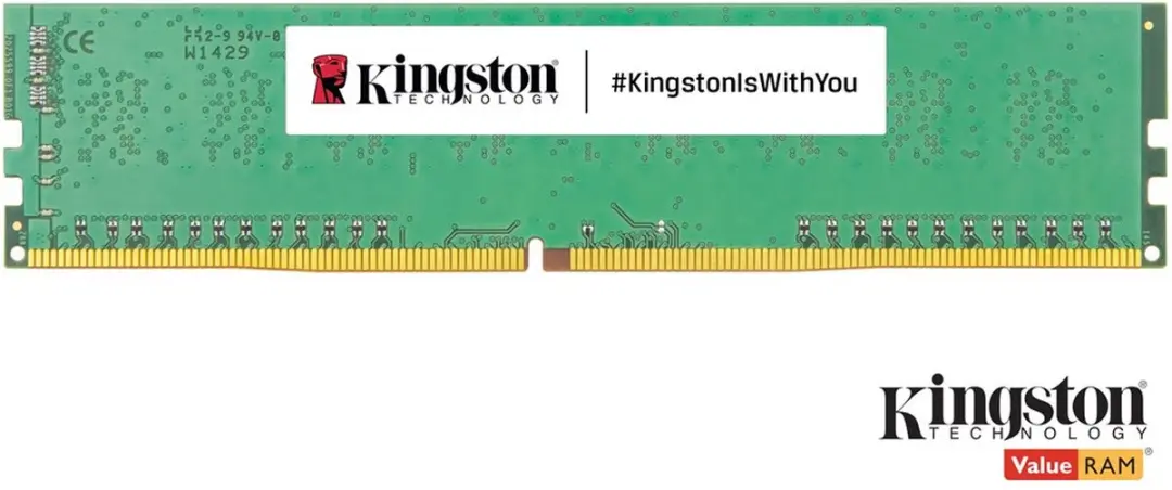 Kingston ValueRAM KVR32N22S6/8 DDR4 RAM - 8GB 3200MT/s