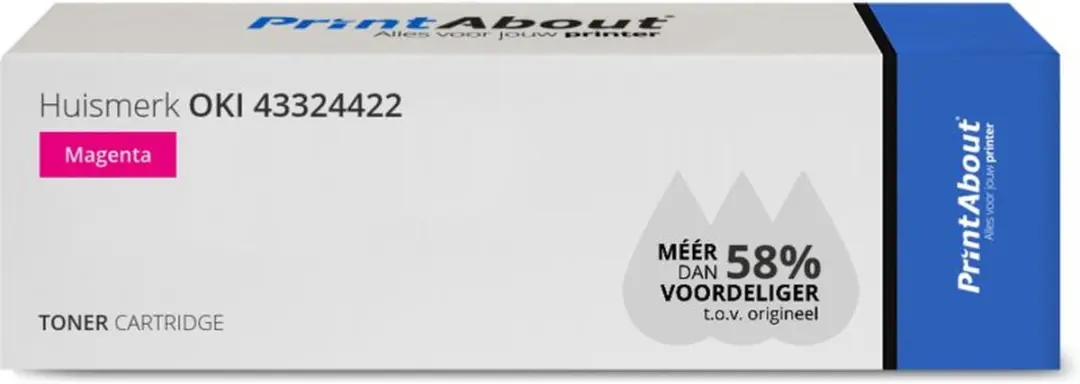 PrintAbout OKI 43324422 Toner Magenta