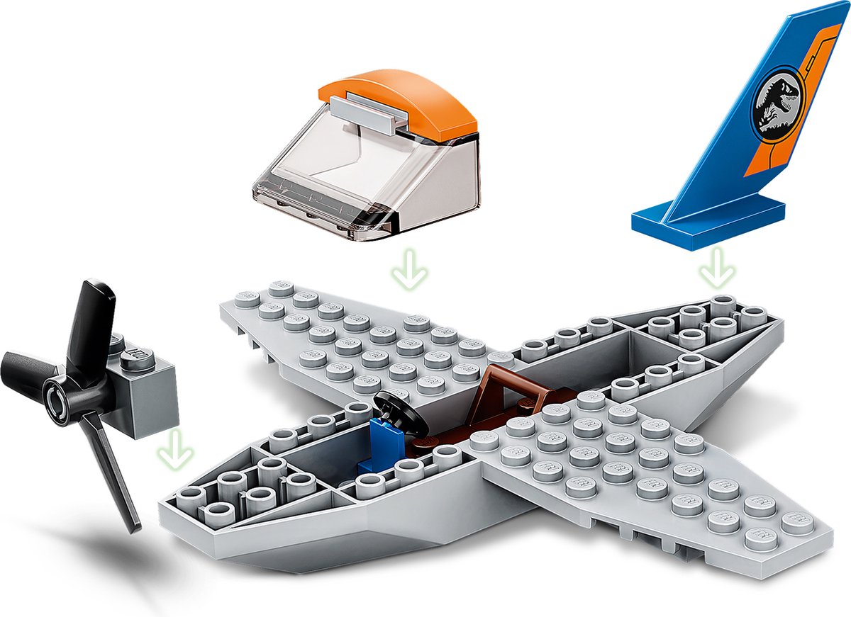 LEGO Jurassic World 4+ Velociraptor: Tweedekker Reddingsmissie​ - 75942