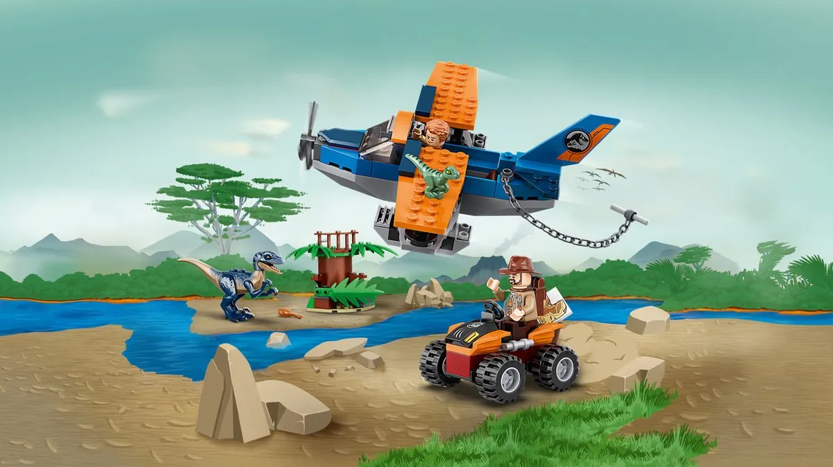LEGO Jurassic World Velociraptor Reddingsmissie 75942 - 101 Stukken - afbeelding 6 van 6