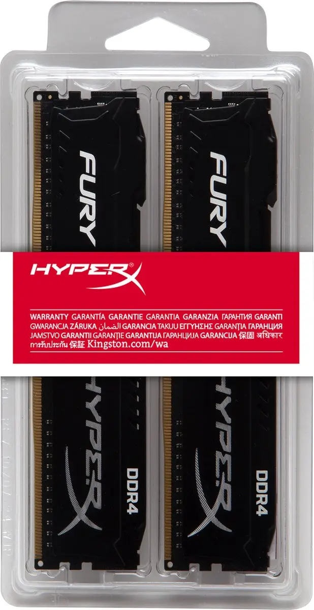 Kingston HyperX FURY HX421C14FB2K2/16 Geheugen - 16GB DDR4 2133MHz - afbeelding 4 van 6