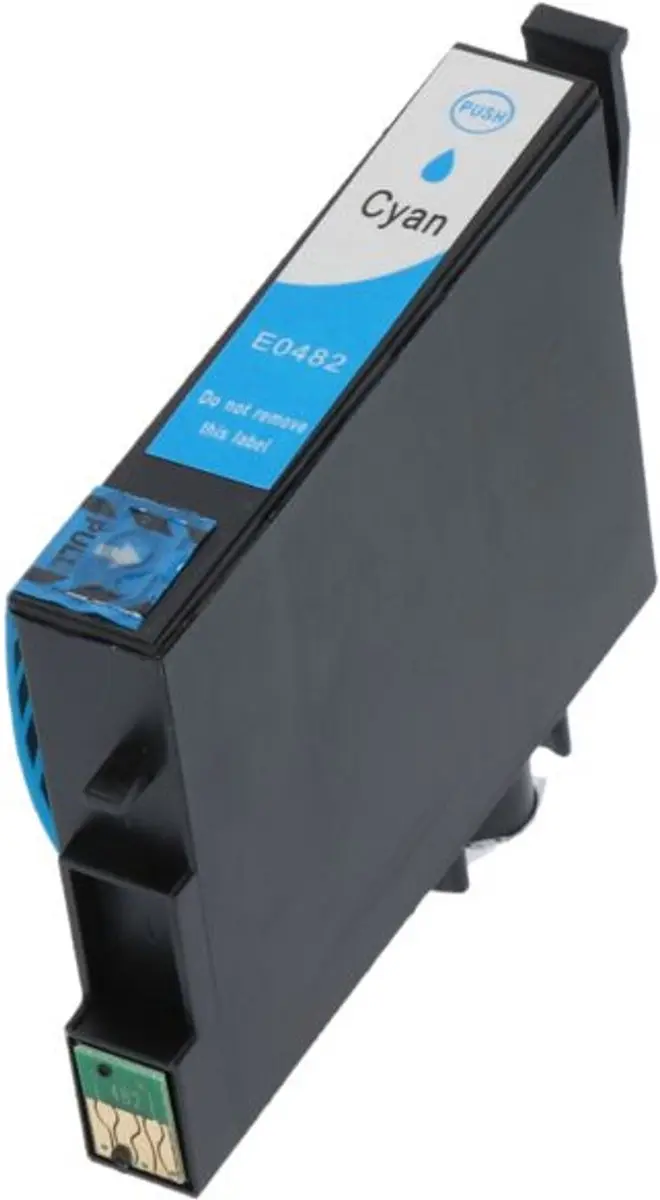PrintAbout Epson T0482 Cyaan Inktcartridge - 560 Pagina's
