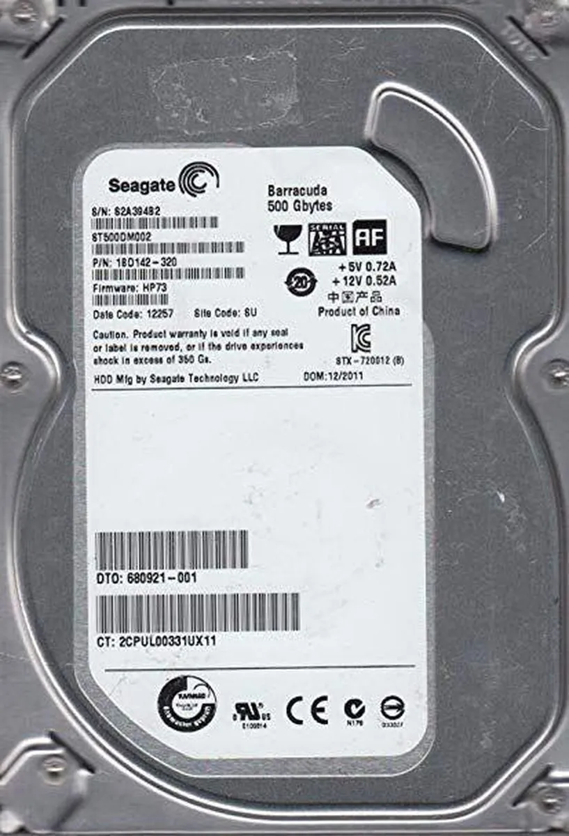 Seagate Desktop HDD ST500DM002
