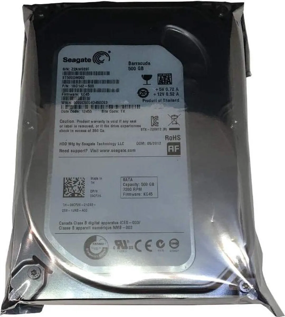 Seagate Desktop HDD ST500DM002 - 500GB