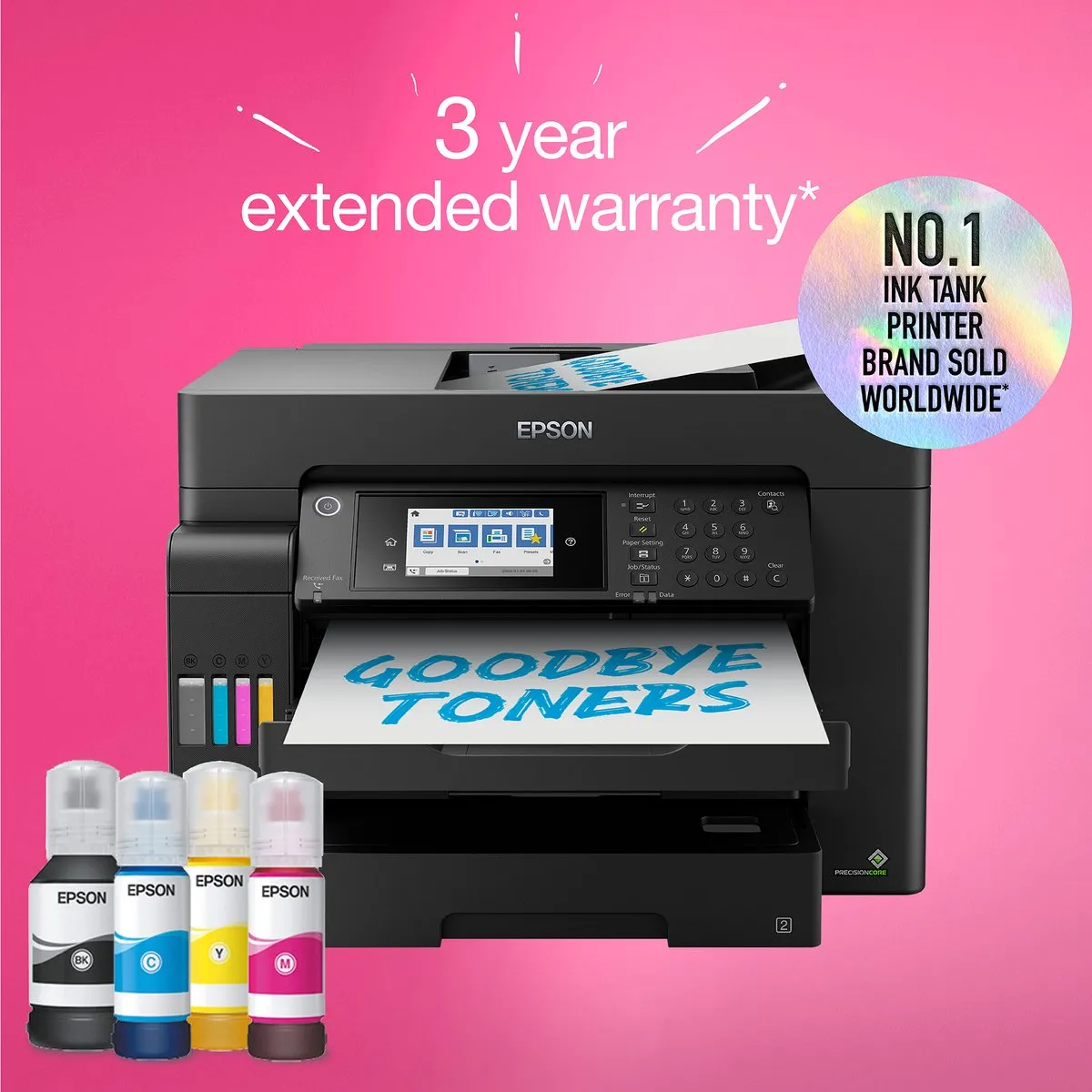 Epson EcoTank ET-16605 All-in-One Printer - Zwart