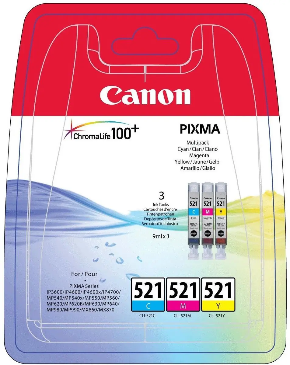 Canon PG-550XL/CL-551 Inktcartridges Multipack - 5 Stuks