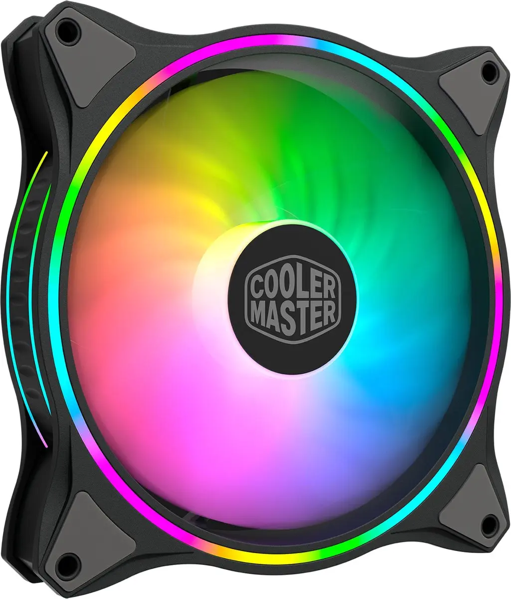 Cooler Master MF140 Halo Ventilator 140mm RGB - Zwart