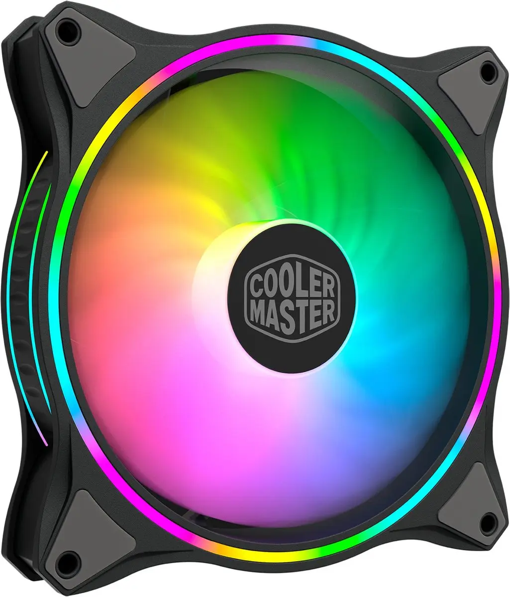 Cooler Master MF140 Halo Ventilator 140mm RGB - Zwart