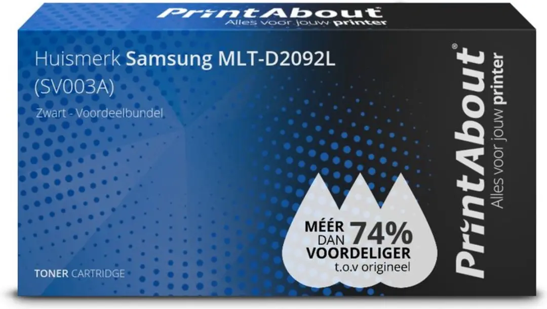 PrintAbout MLT-D2092L Toner Zwart - 2-pack