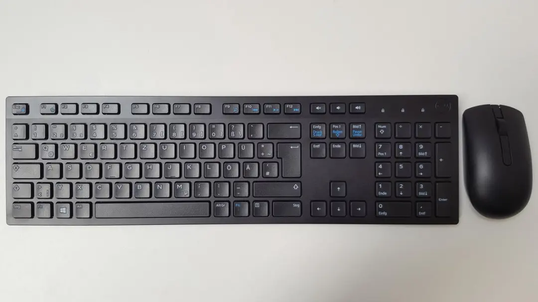 Dell KM636 RF Draadloos Toetsenbord & Muis - Zwart