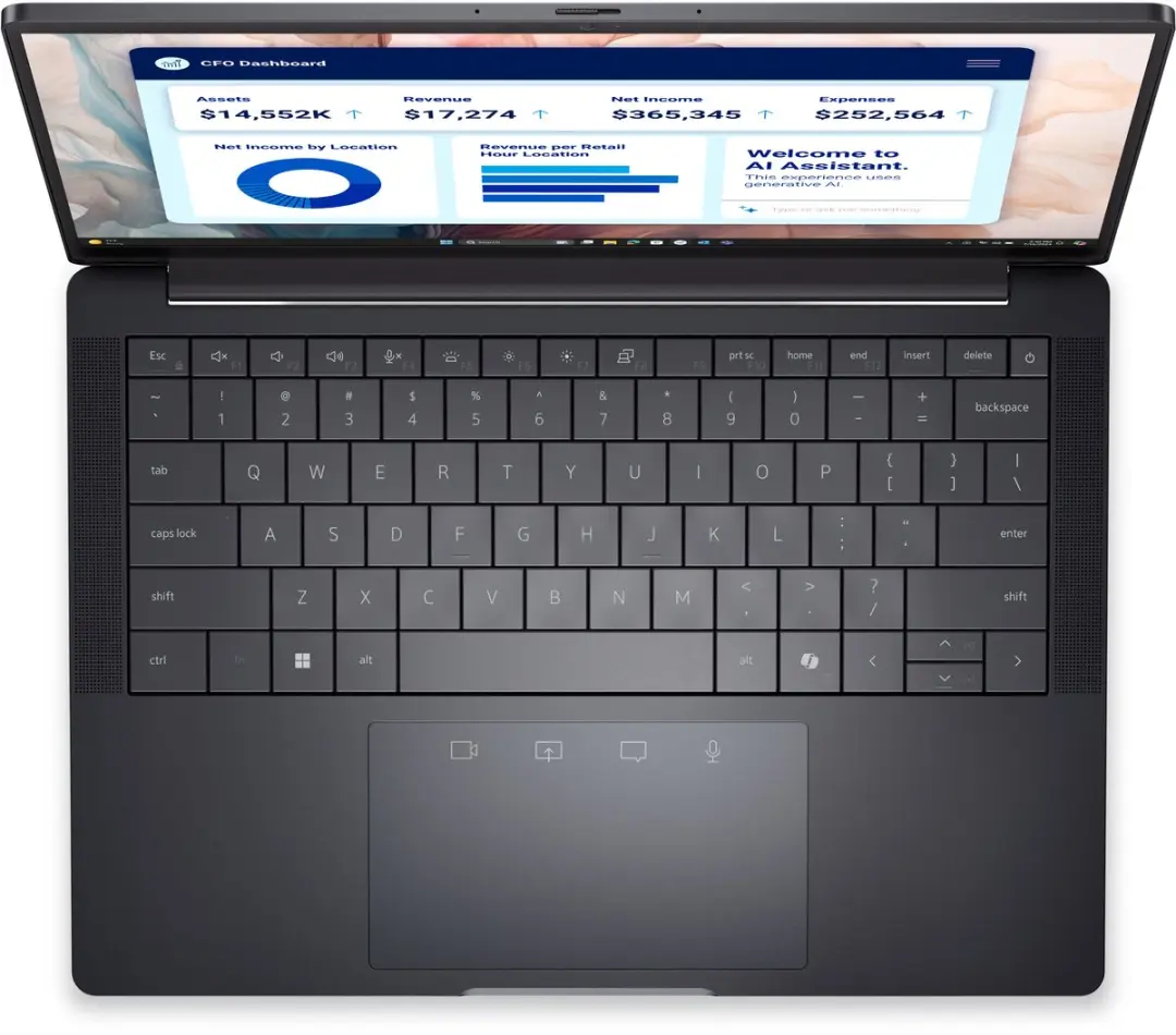 Dell Pro 13 Premium PA13250 Copilot+ PC - 13,3" Full HD+ 16GB 512GB SSD - Grijs - afbeelding 6 van 6
