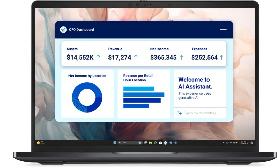 Dell Pro 13 Premium PA13250 Copilot+ PC - 13,3" Full HD+ 16GB 512GB SSD - Grijs