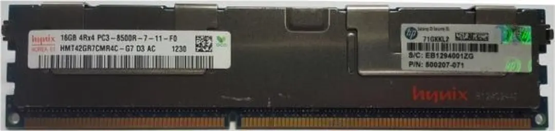 Dell G484D DDR3 1066MHz ECC Geheugenmodule 4GB