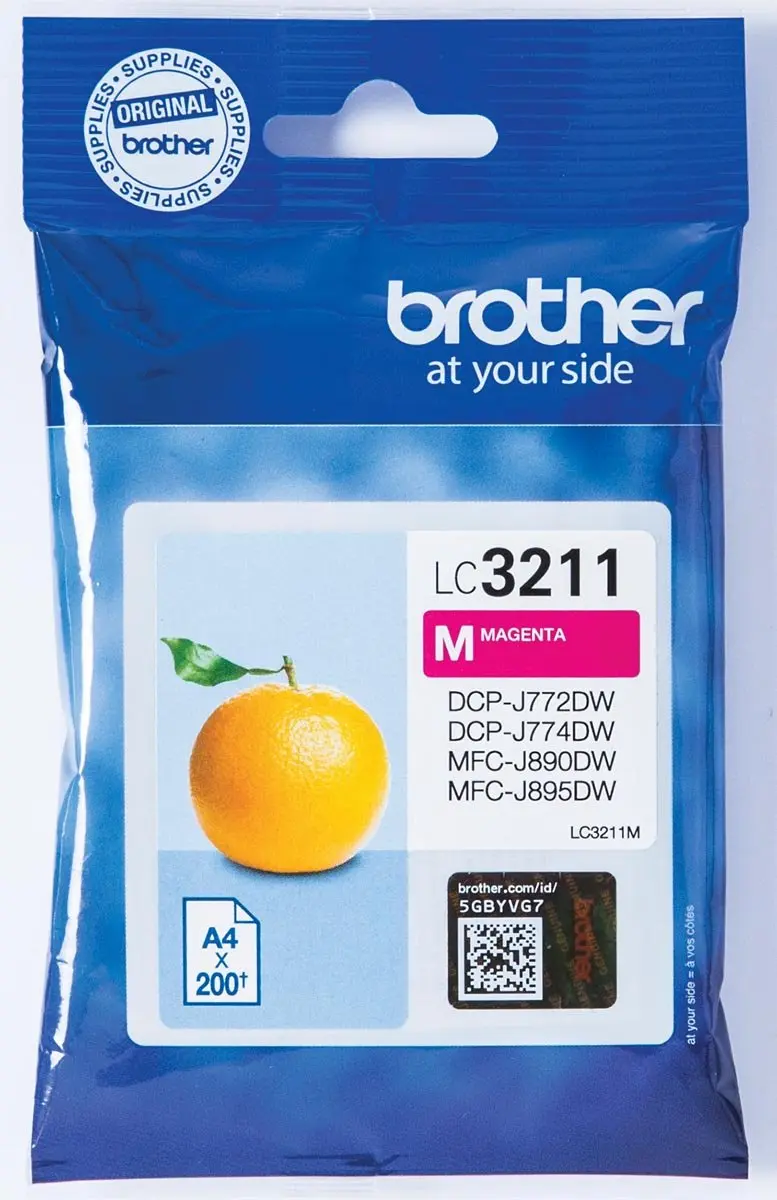 Brother LC-3211M Inktcartridge Magenta