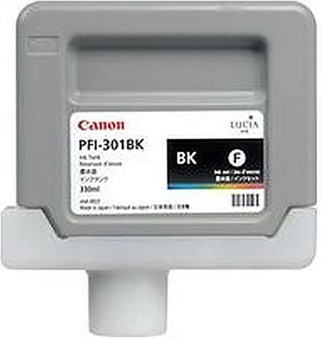 Canon PFI-301BK Inktcartridge - 330ml Zwart