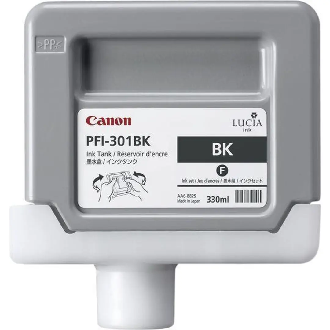 Canon PFI-301BK Inktcartridge - 330ml Zwart