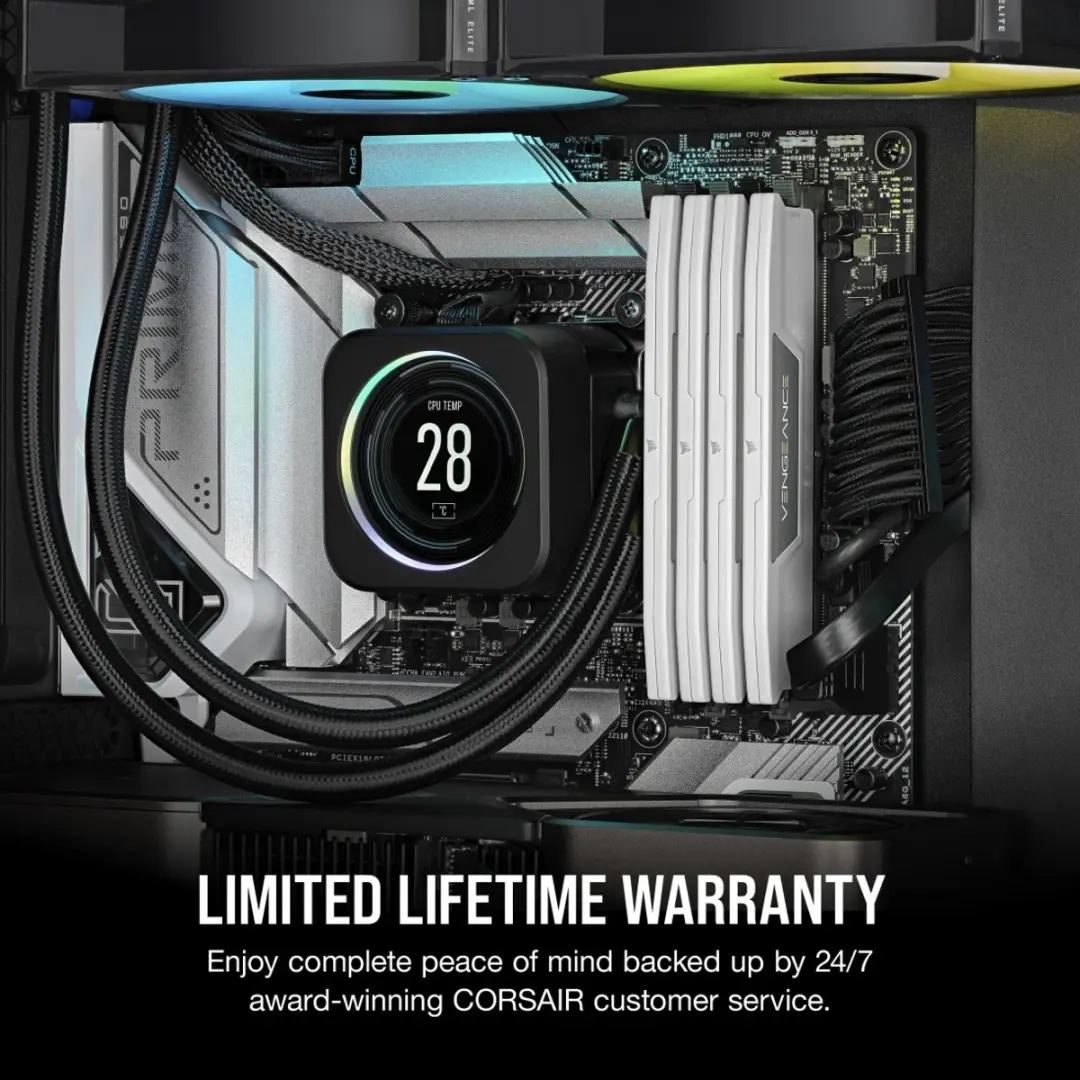 Corsair Vengeance RGB CMK48GX5M2B6000C30W DDR5 Geheugen - 48GB (2x24GB) 4800MHz