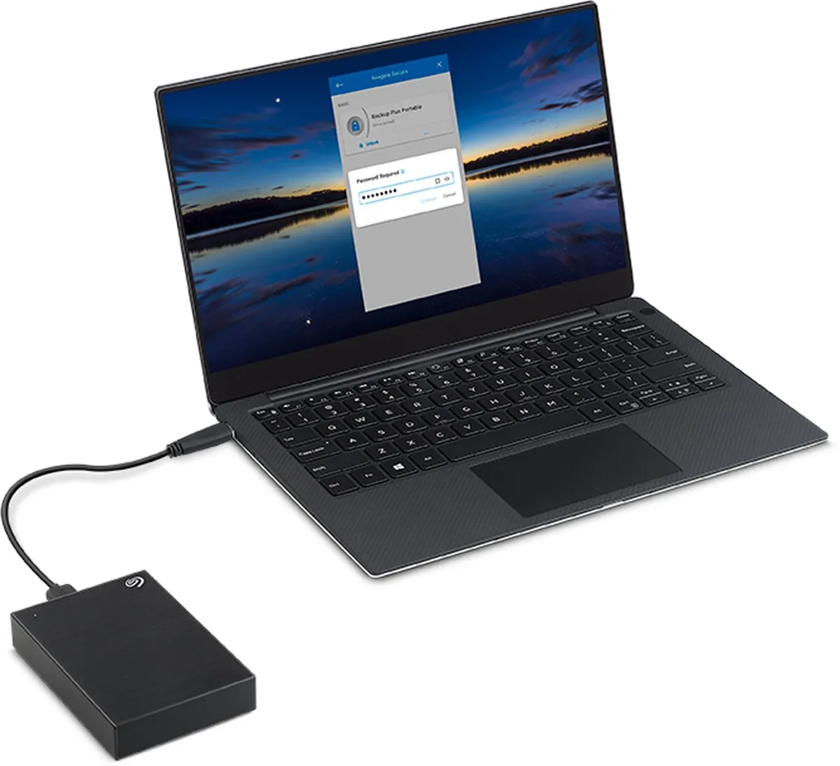 Seagate One Touch Draagbare Harde Schijf 1TB - Zwart - afbeelding 6 van 6