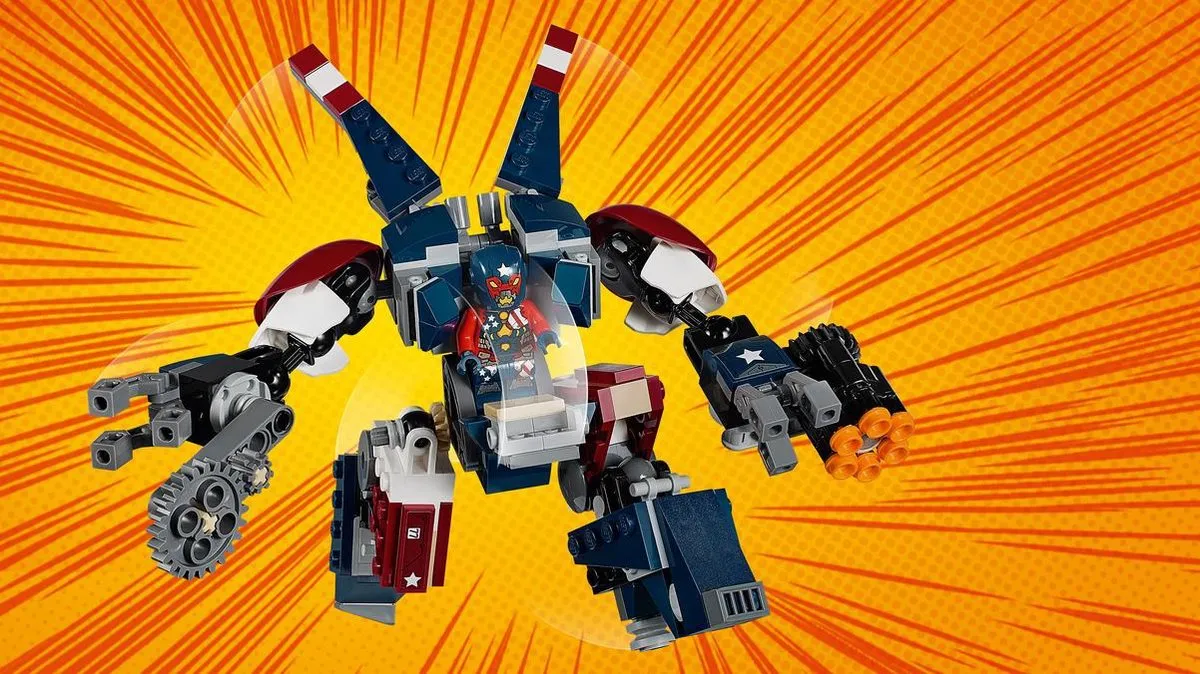 LEGO Super Heroes 76077 Iron Man Detroit Steel Valt Aan - 363 Stukken - 3 Minifiguren - afbeelding 6 van 6