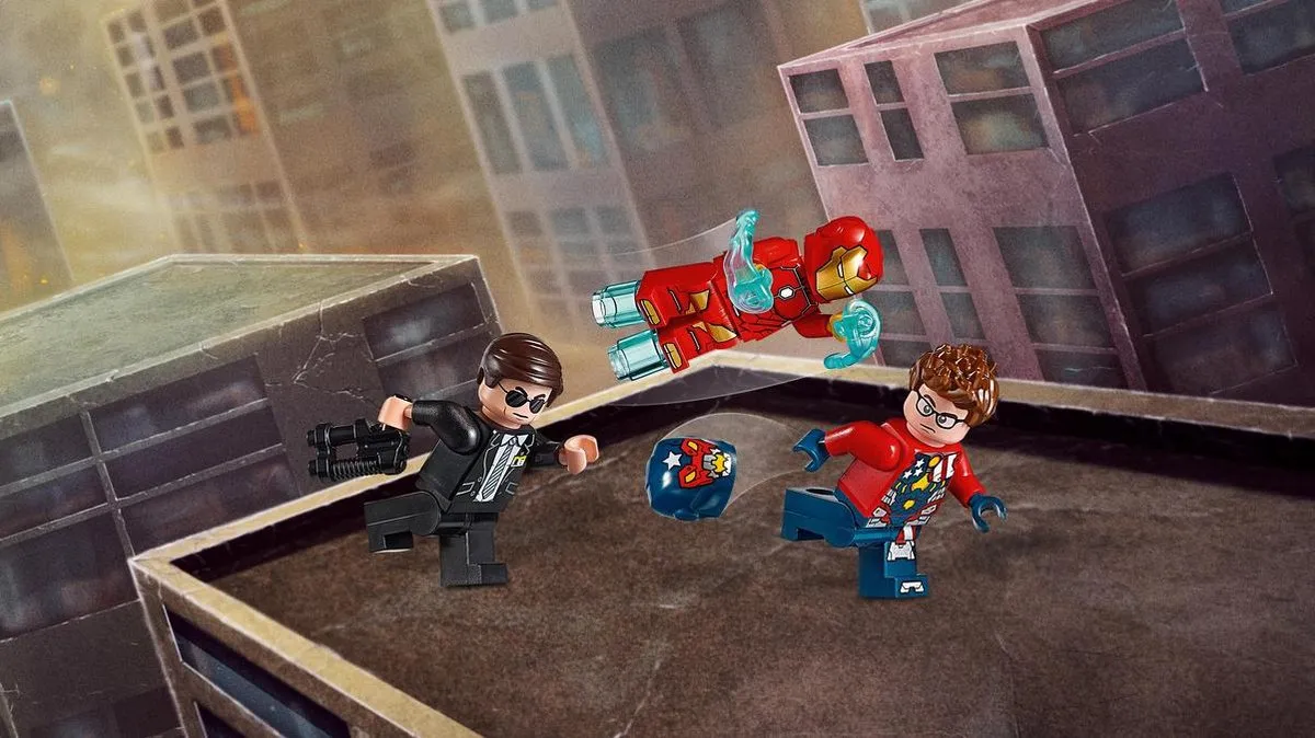 LEGO Super Heroes 76077 Iron Man Detroit Steel Valt Aan - 363 Stukken - 3 Minifiguren - afbeelding 4 van 6
