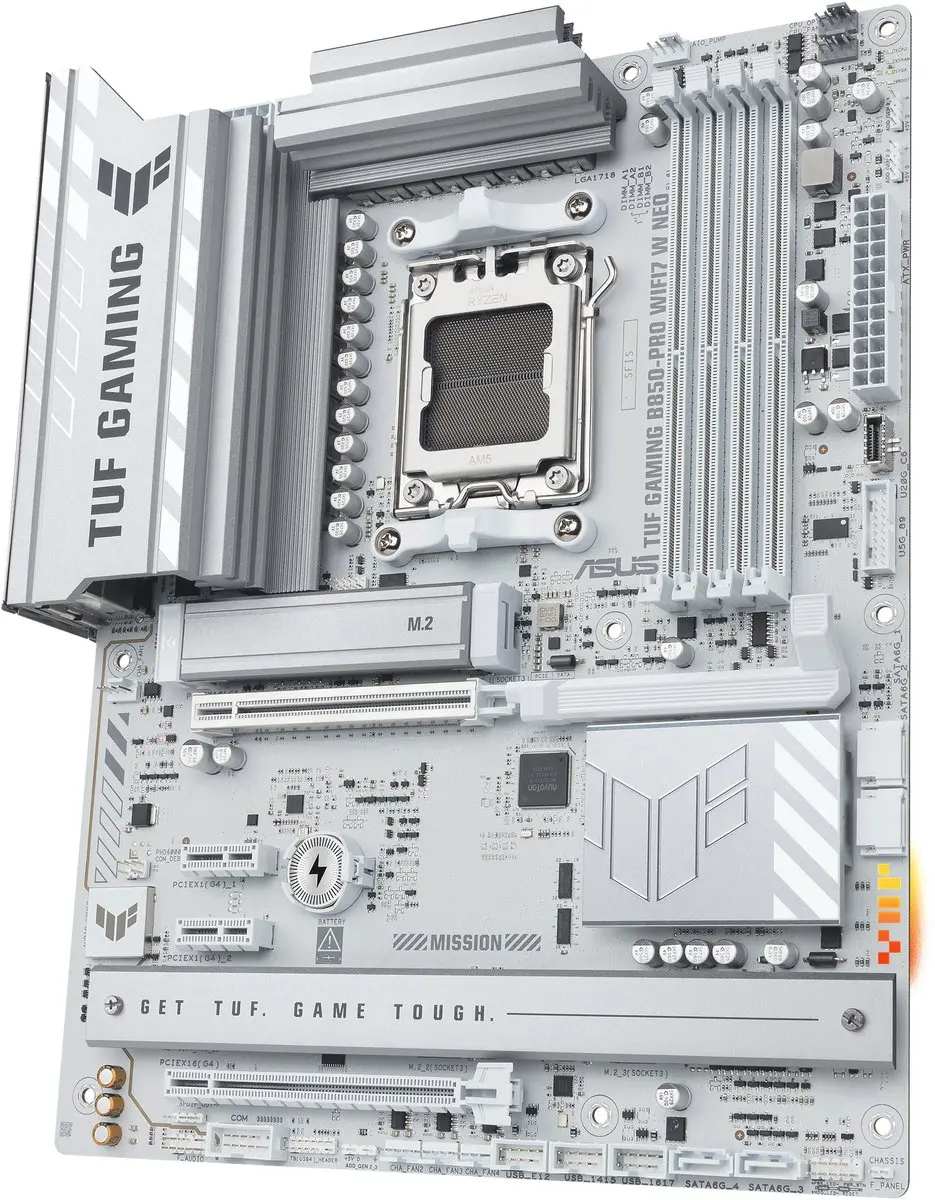ASUS TUF GAMING B850-PRO WIFI7 W NEO AM5 ATX - 90MB1NW0-M0EAY0 - afbeelding 6 van 6