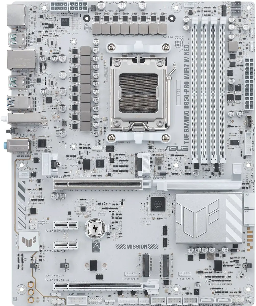 ASUS TUF GAMING B850-PRO WIFI7 W NEO AM5 ATX - 90MB1NW0-M0EAY0