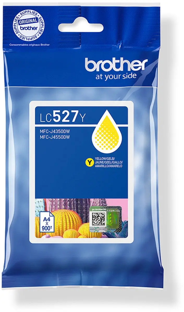 Brother LC527Y Inktcartridge Geel