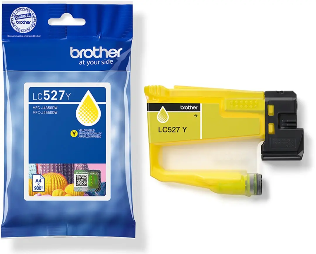 Brother LC527Y Inktcartridge Geel