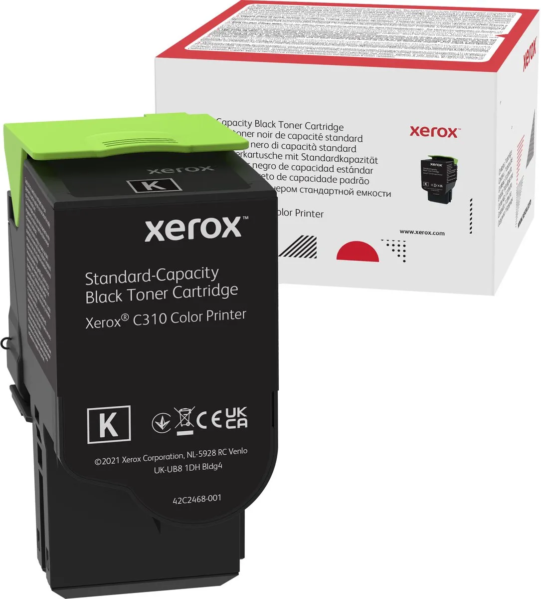 Xerox C310 Tonercassette Zwart 3.000 Pagina's