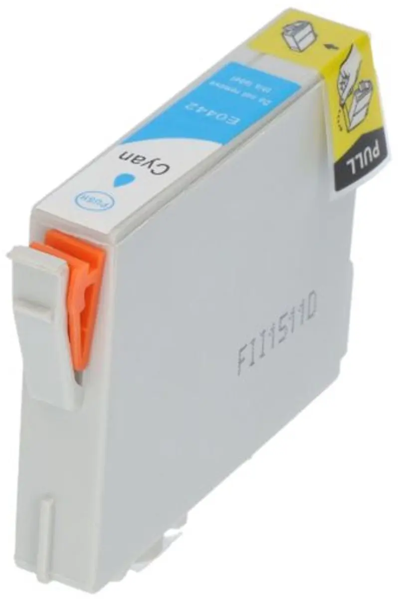 PrintAbout T044 C13T044240 Cyaan Inktcartridge - 550 pagina's - Epson