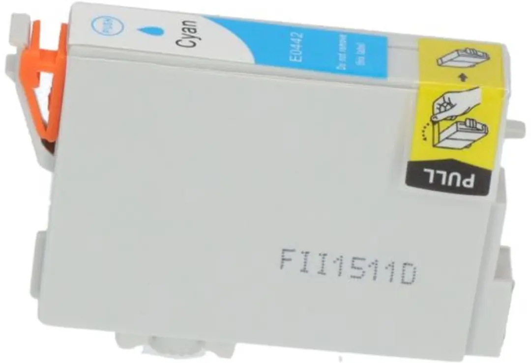 PrintAbout T044 C13T044240 Cyaan Inktcartridge - 550 pagina's - Epson