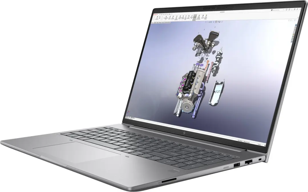 HP ZBook X G1i 16 Mobile Workstation - 16GB 1TB SSD - Zilver
