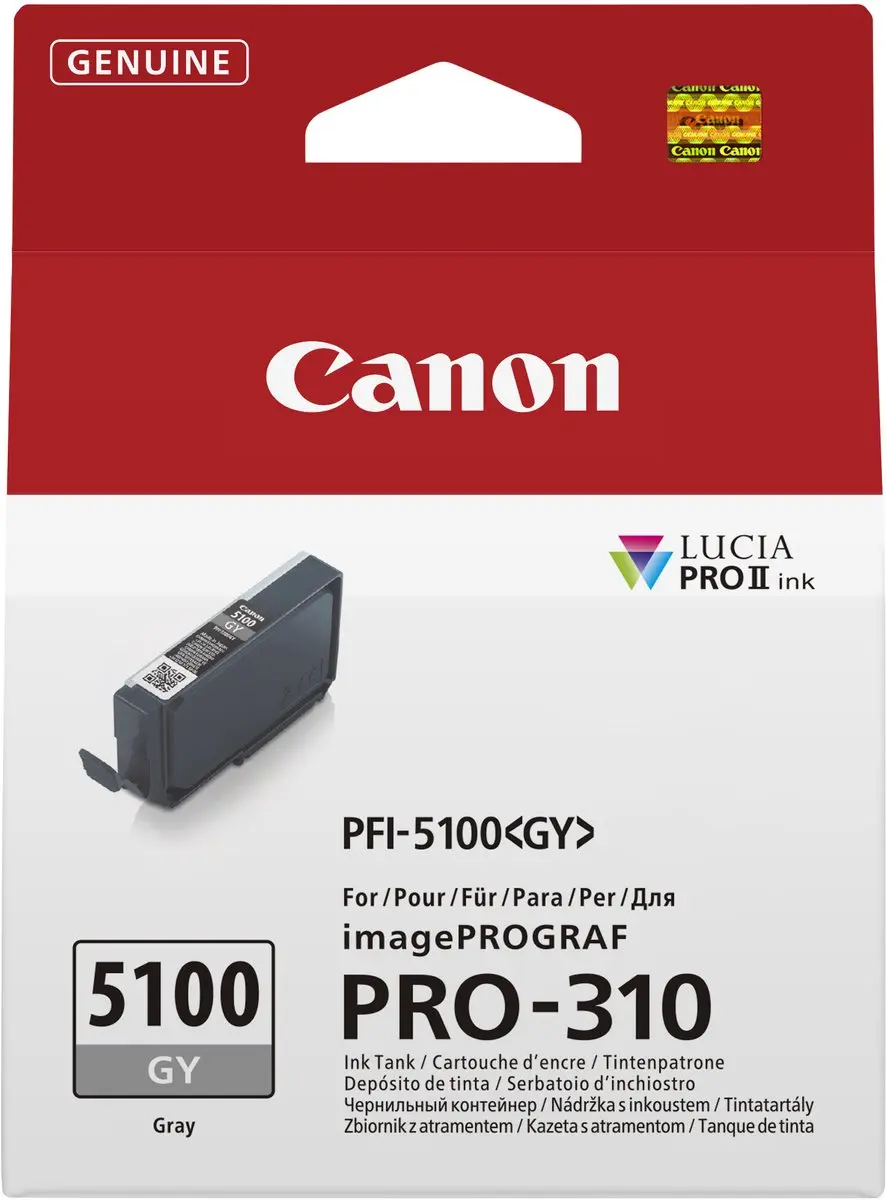 Canon PFI-5100 GY Inktcartridge