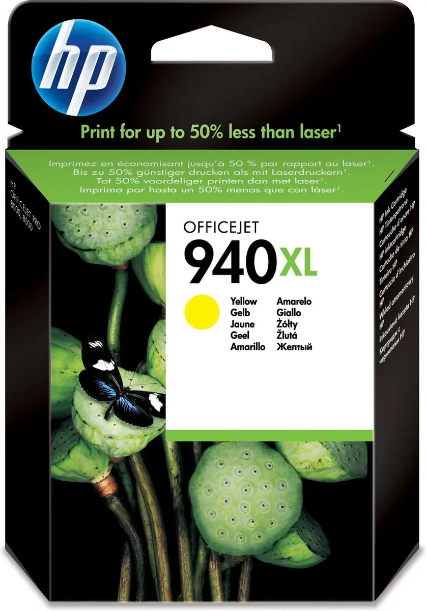 HP 940XL Inktcartridge Geel C4909AE