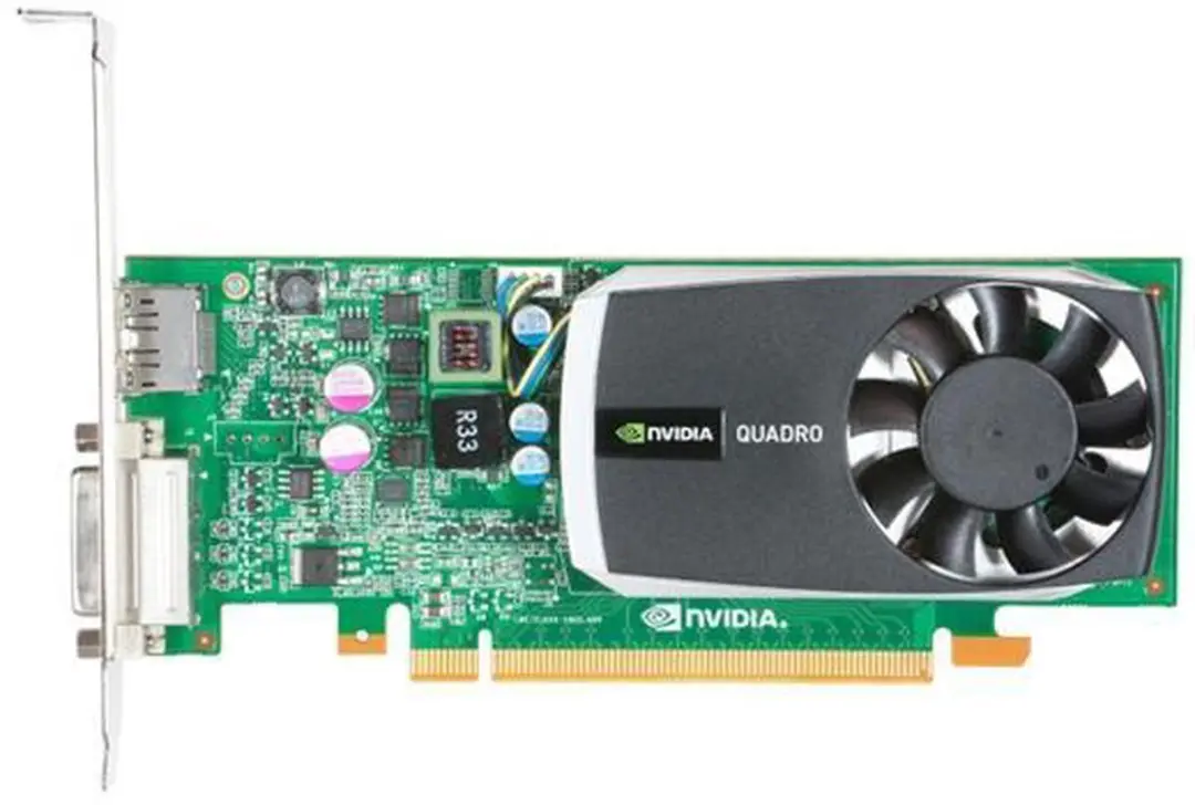 HP NVIDIA Quadro 600 WS093ET Videokaart - 1GB GDDR3