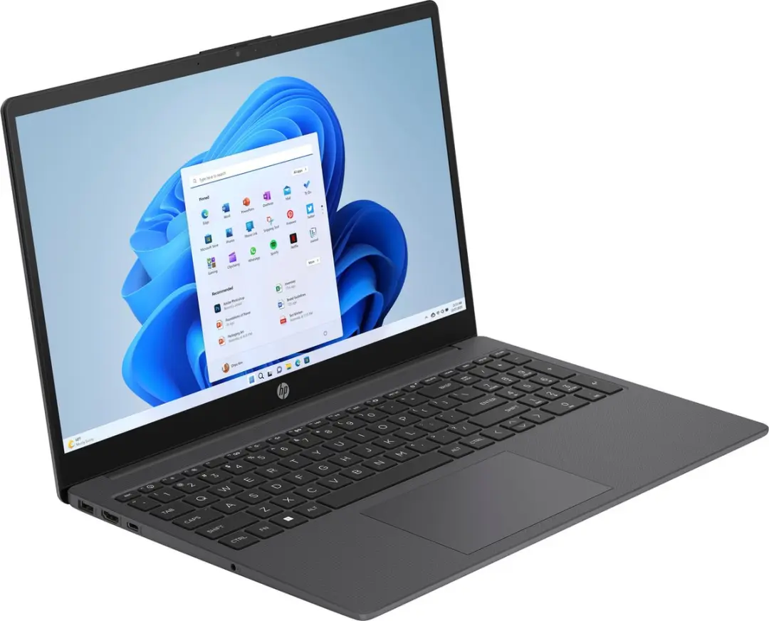 HP 15-fc0351nd Laptop - AMD Ryzen 5 7520U - 16GB RAM - 1TB SSD - Grijs