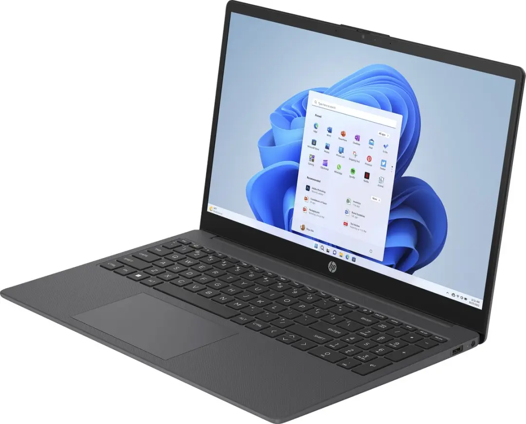 HP 15-fc0351nd Laptop - AMD Ryzen 5 7520U - 16GB RAM - 1TB SSD - Grijs